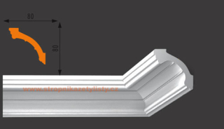 ROH LE34 polystyrénové lišty